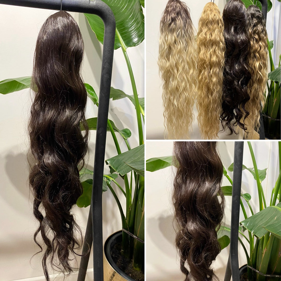 Coda mossa con Coulisse Castano Scuro MQ