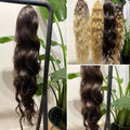 Coda mossa con Coulisse Castano Scuro MQ