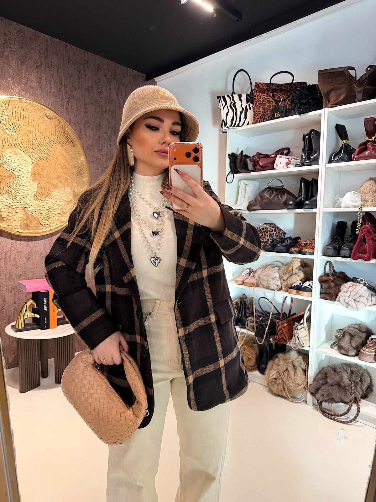 Giacca in tweed varie fantasie