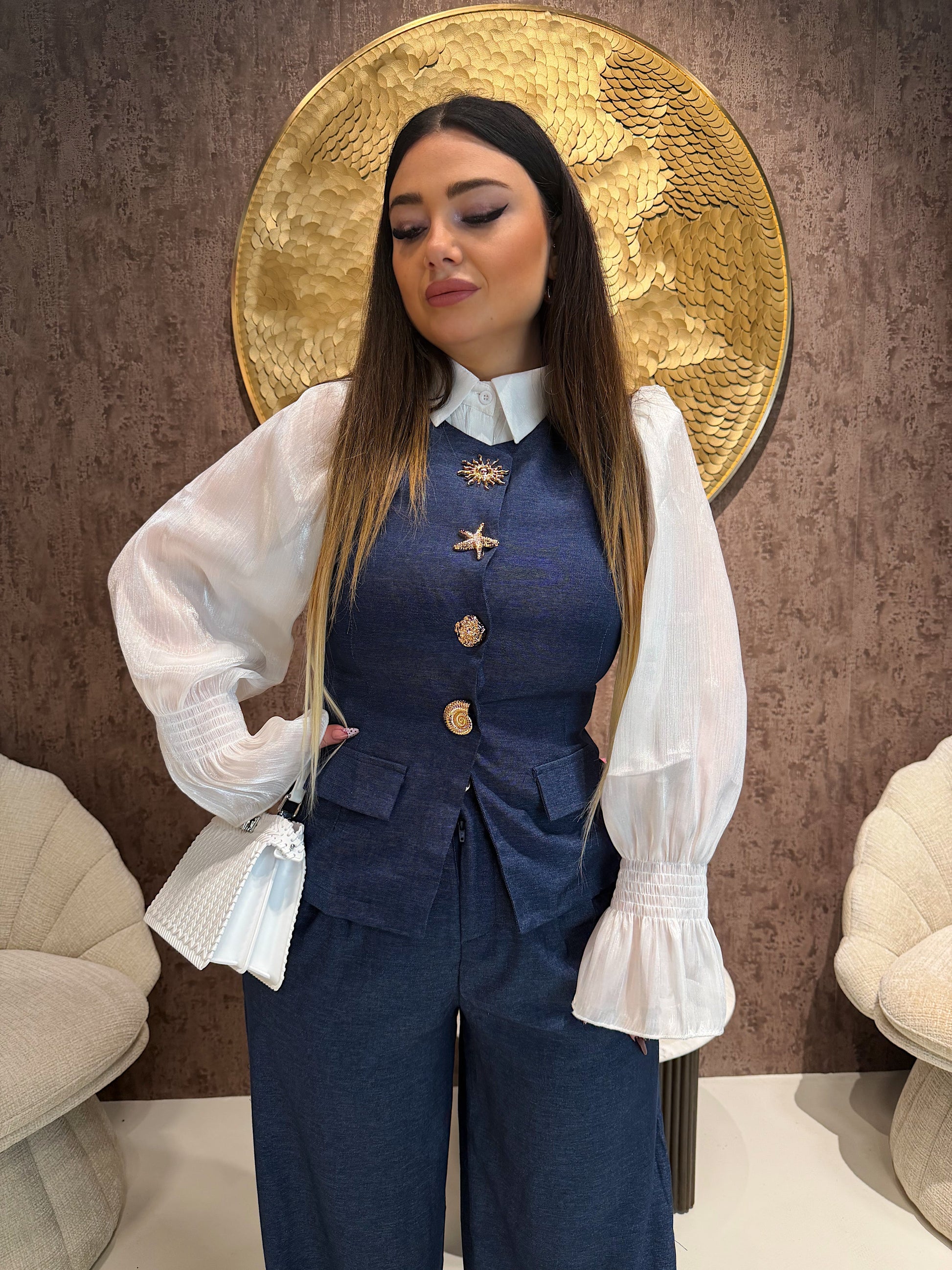 Completo con charme marine