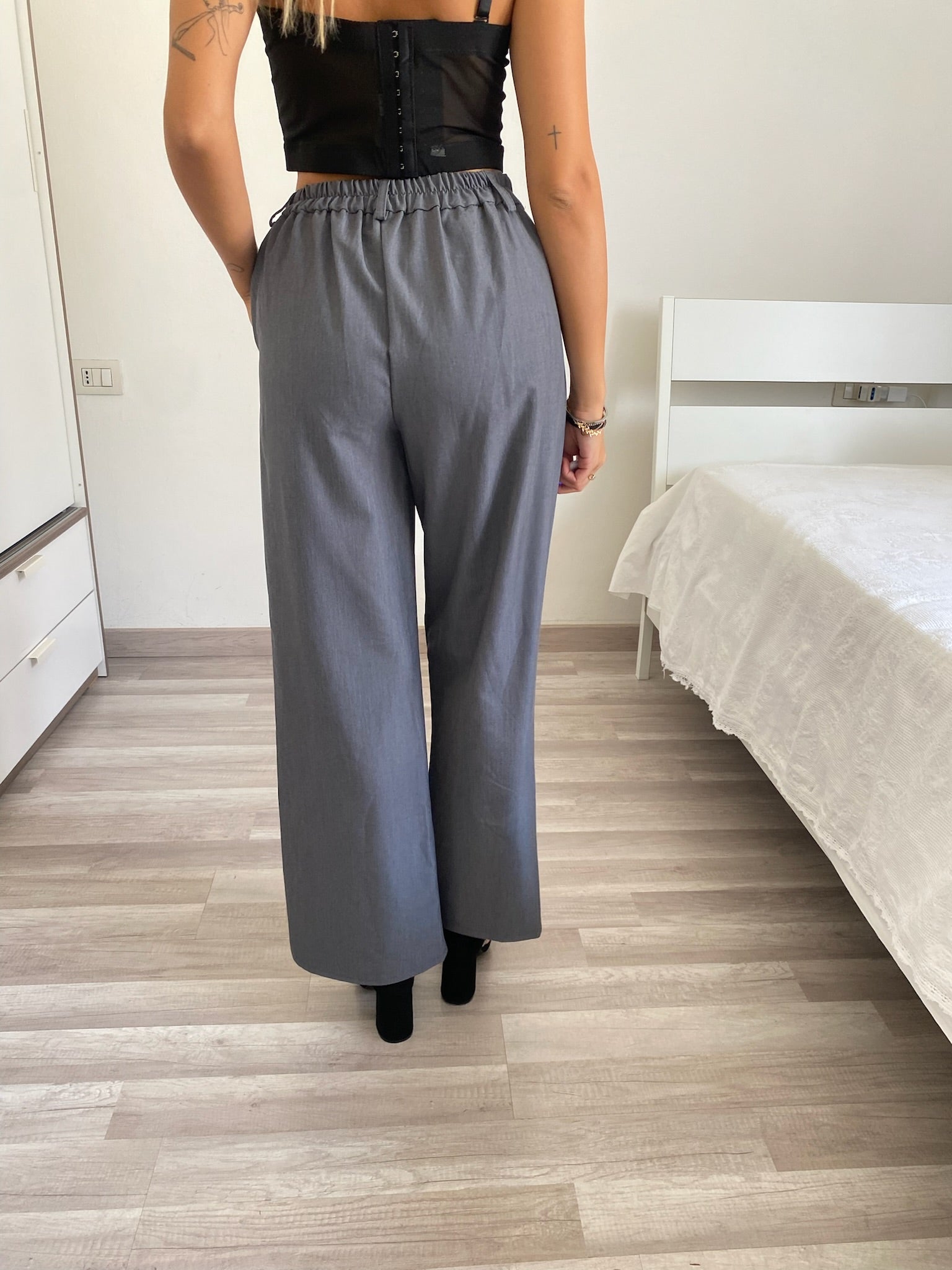 Tailleur grigio