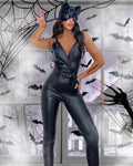 Tuta in ecopelle (Dark Cat)