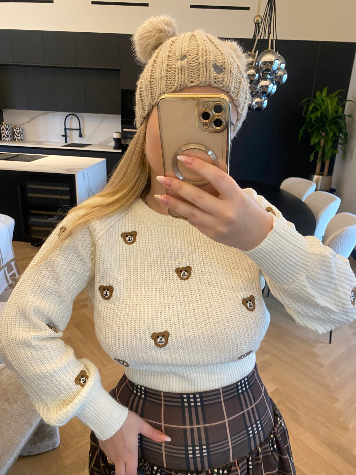 Maglione bianco Teddy