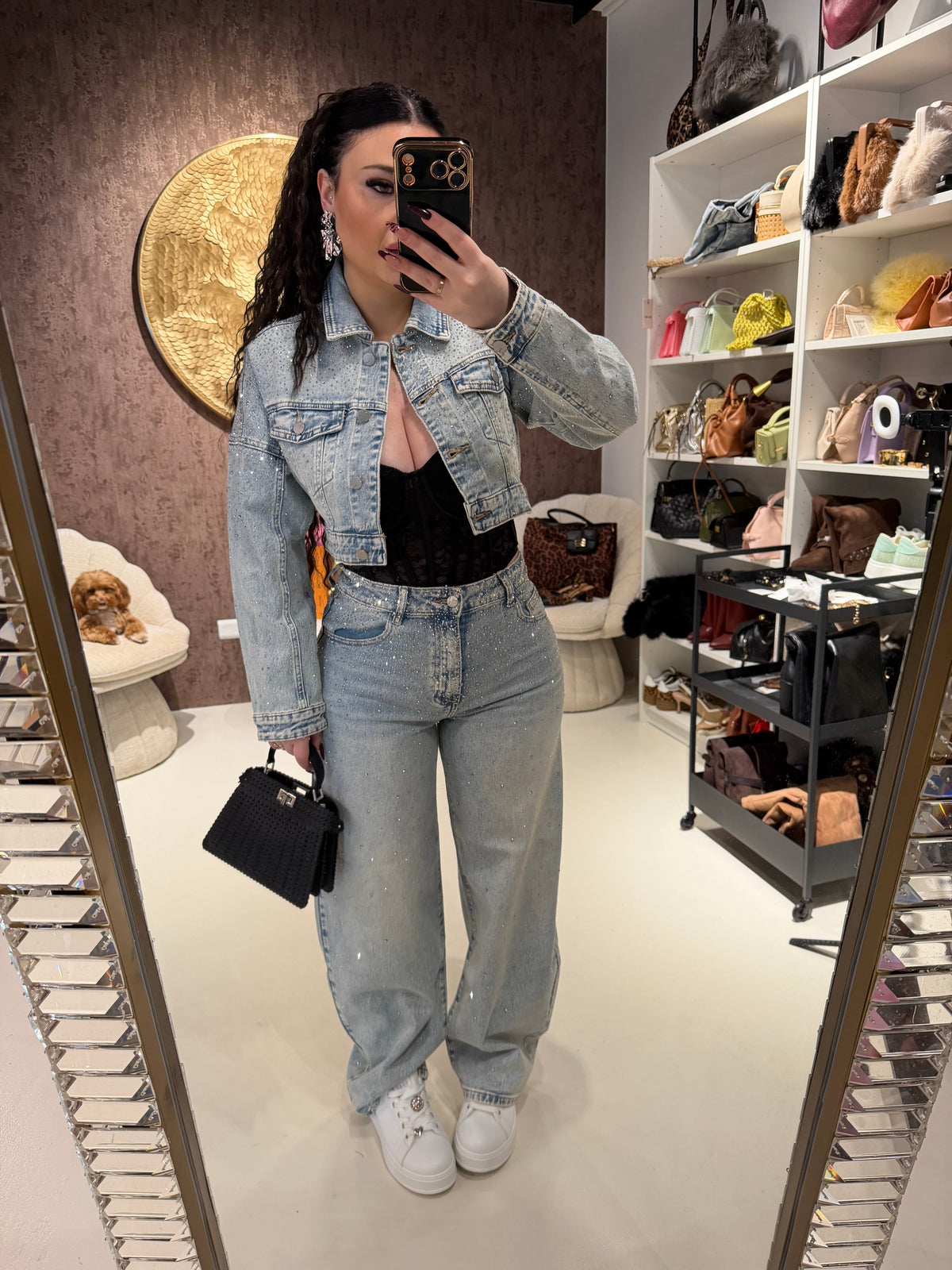 Completo midnight jeans