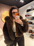 Giacca Teddy Luxe