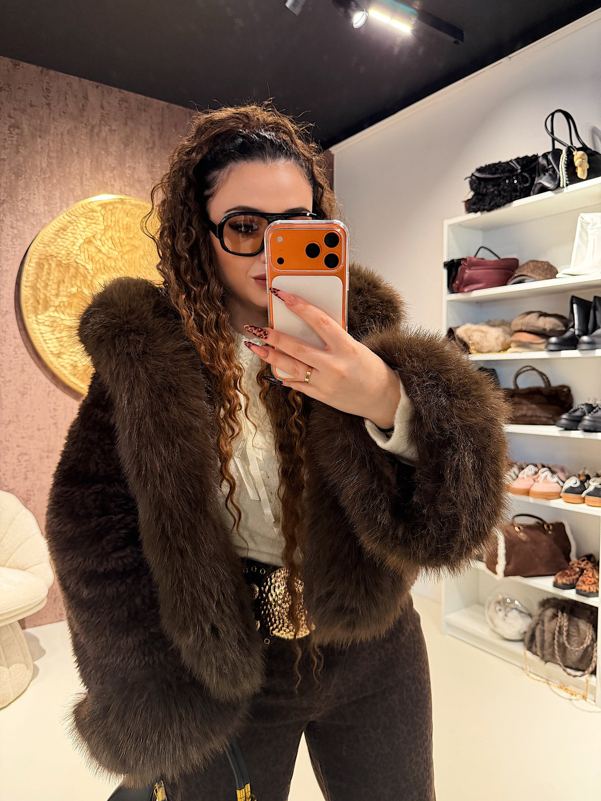 Giacca Teddy Luxe
