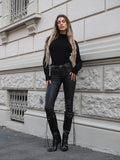 Panta leggins ecopelle