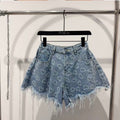 Short Denim Leopardato “Wild Chic”