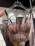 Top bustino animalier