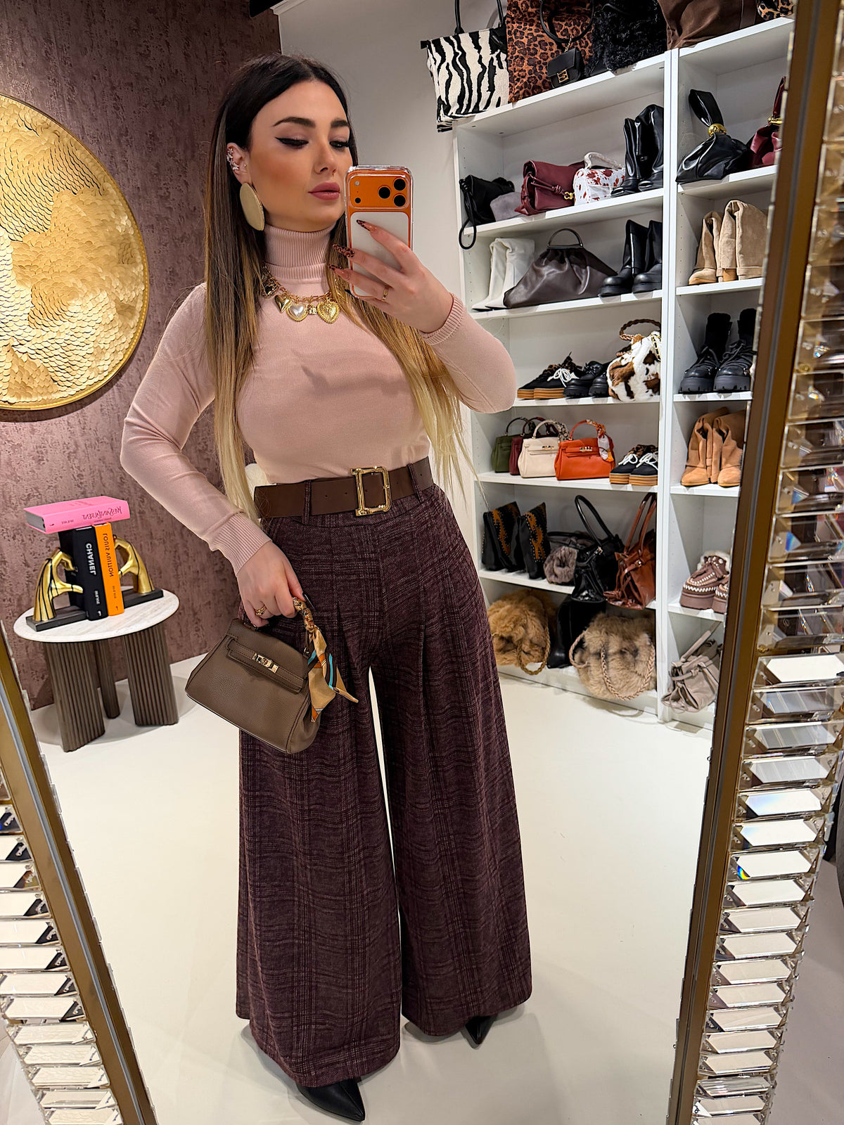 Pantalone Cambridge bordeaux