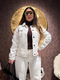 Completo Essential White Denim