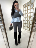 Camicetta con gilet