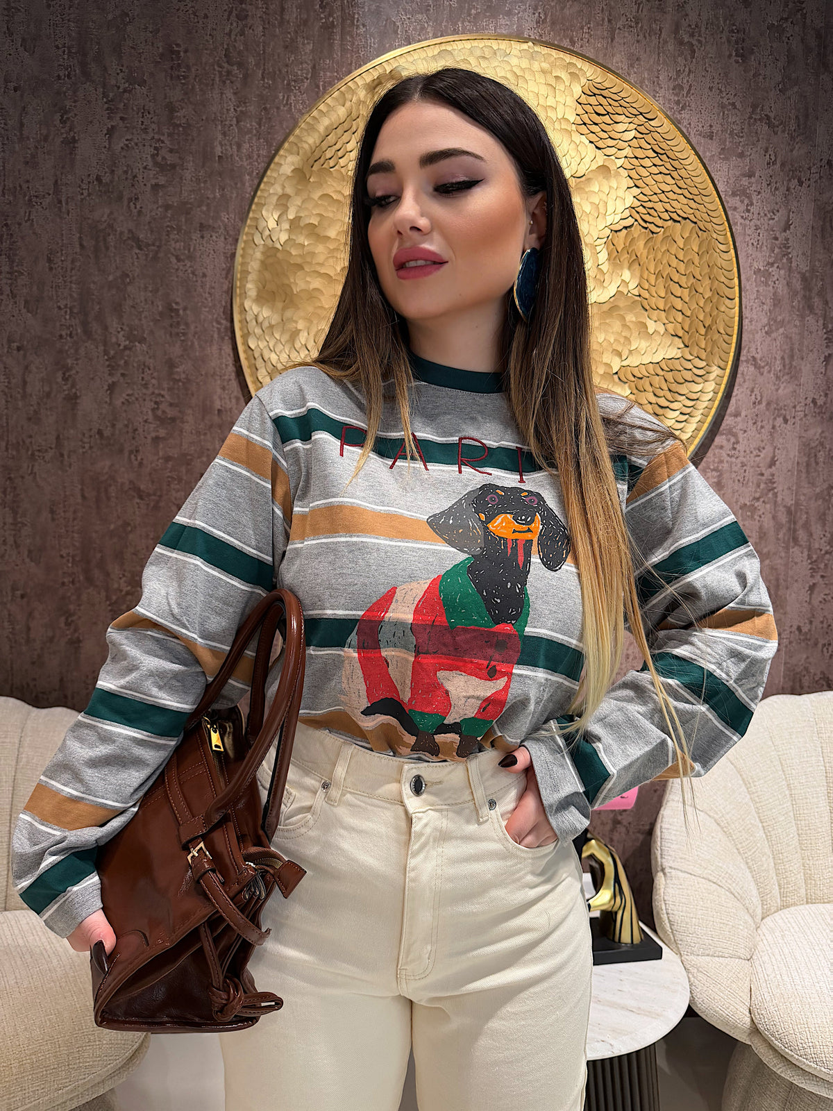 Maglia Paris Bassotto a righe