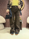 Jeans maculato