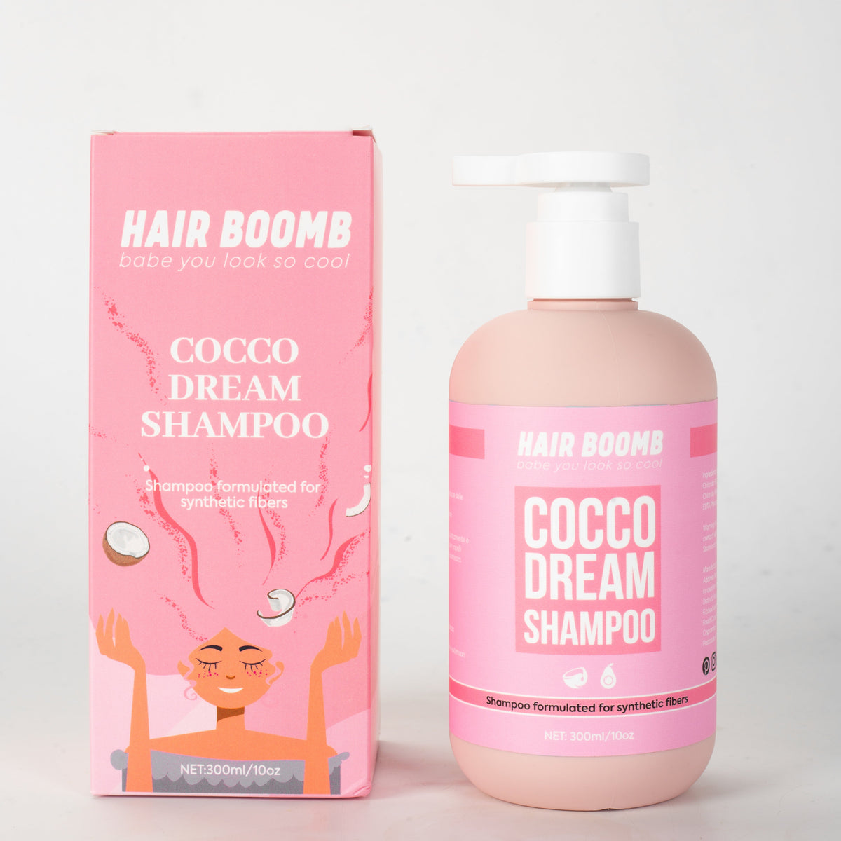 Shampoo per capelli in termofibra
