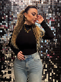 Maglia essential con strass