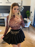 Body animalier con V