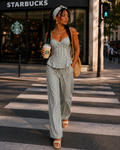 Completo Righe Candy Chic