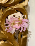 Orecchini medusa lilla
