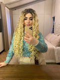 Clip Extension onde morbide biondo platino