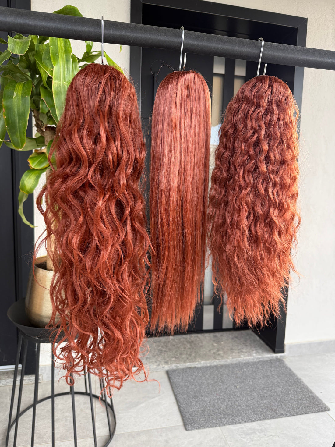 Coda 50cm Riccia Ginger #350 riccia con coulisse