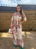 Set camicia e pantalone floreale