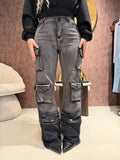 Dark Glam Cargo Jeans