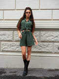 Completo tre pezzi verde militare