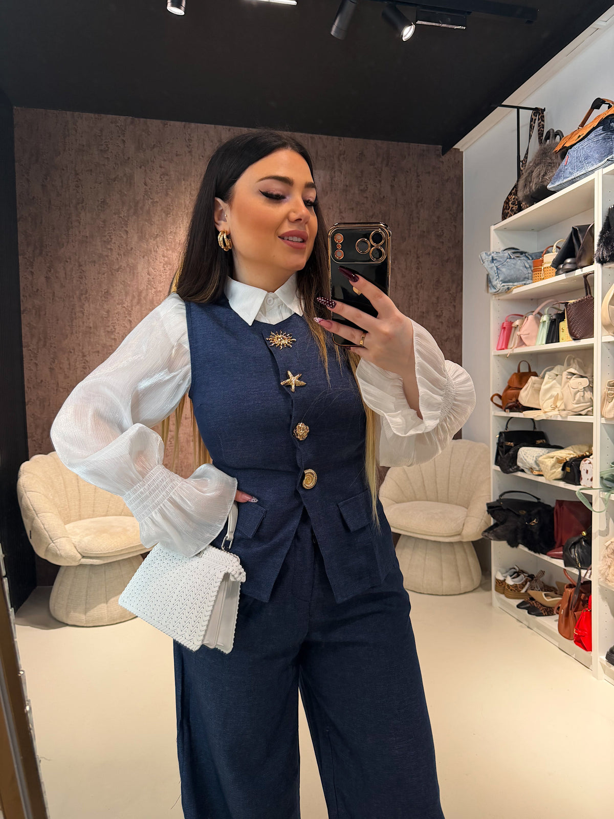 Completo con charme marine