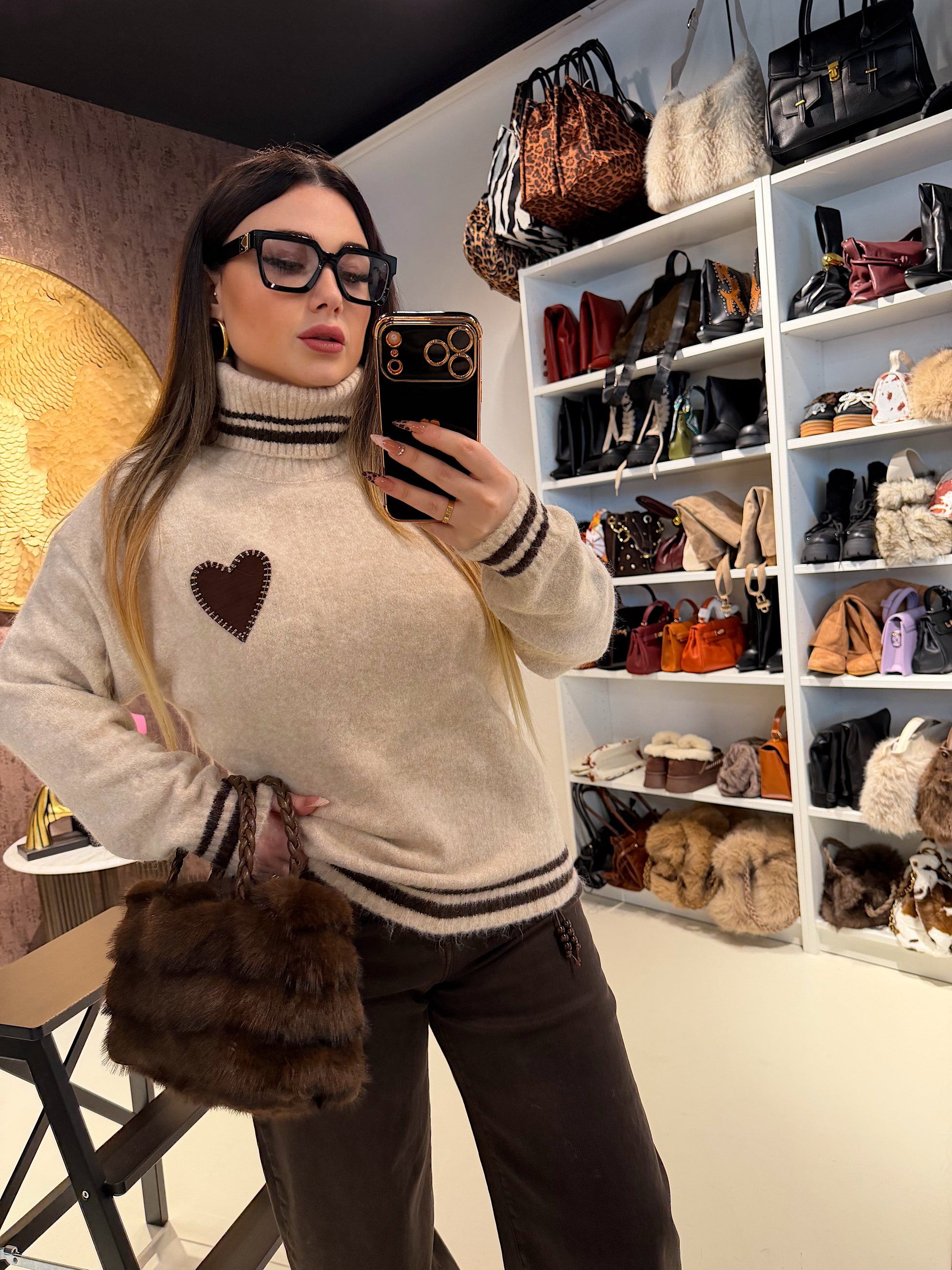 Maglione Heart Beat
