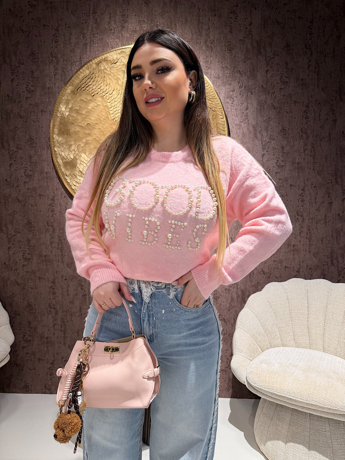 Maglioncino Good Vibes