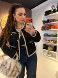 Cardigan con bottoni