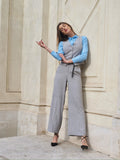 Completo due pezzi smanicato pantalone