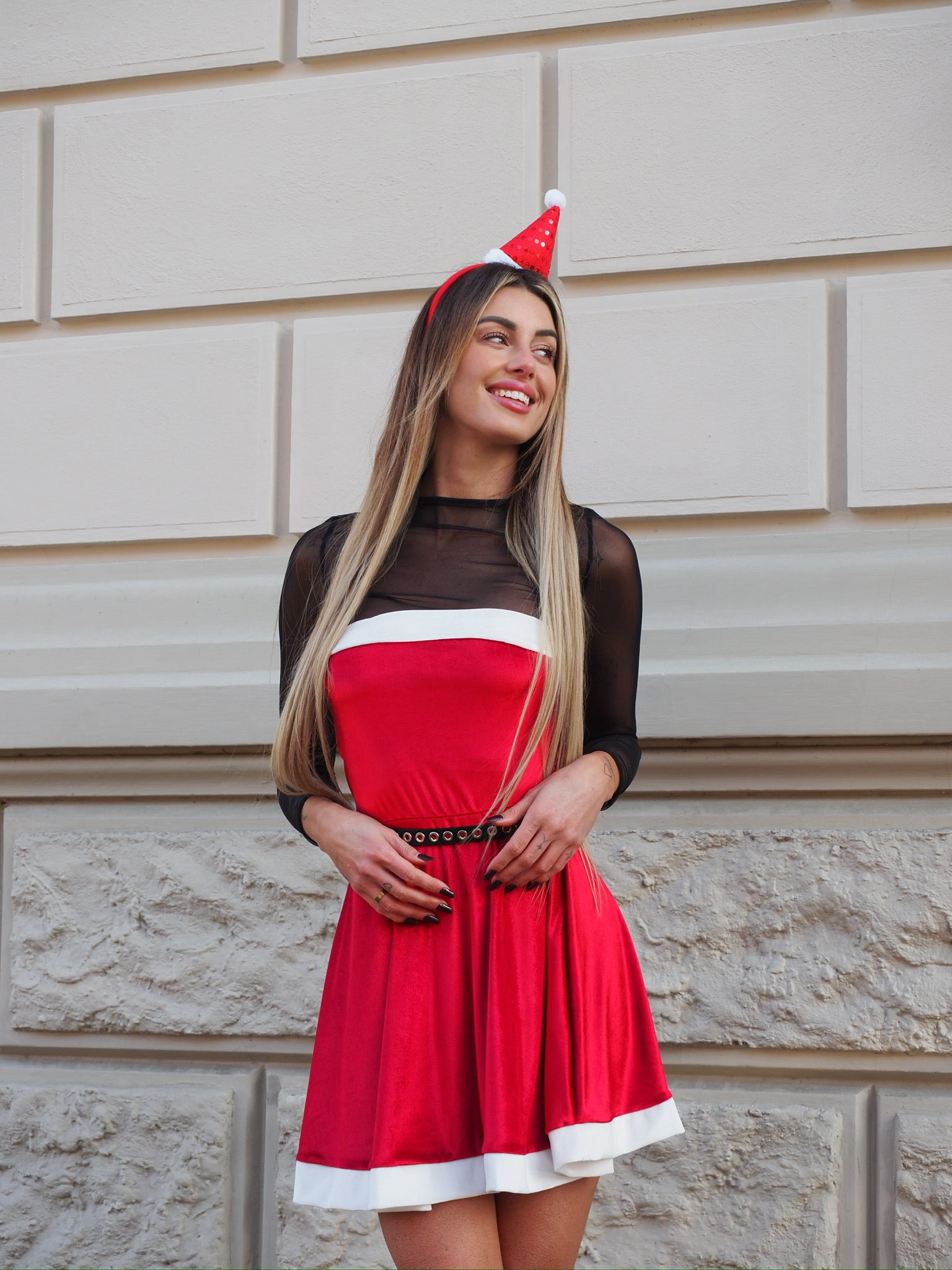 Cerchietto cappello Natale