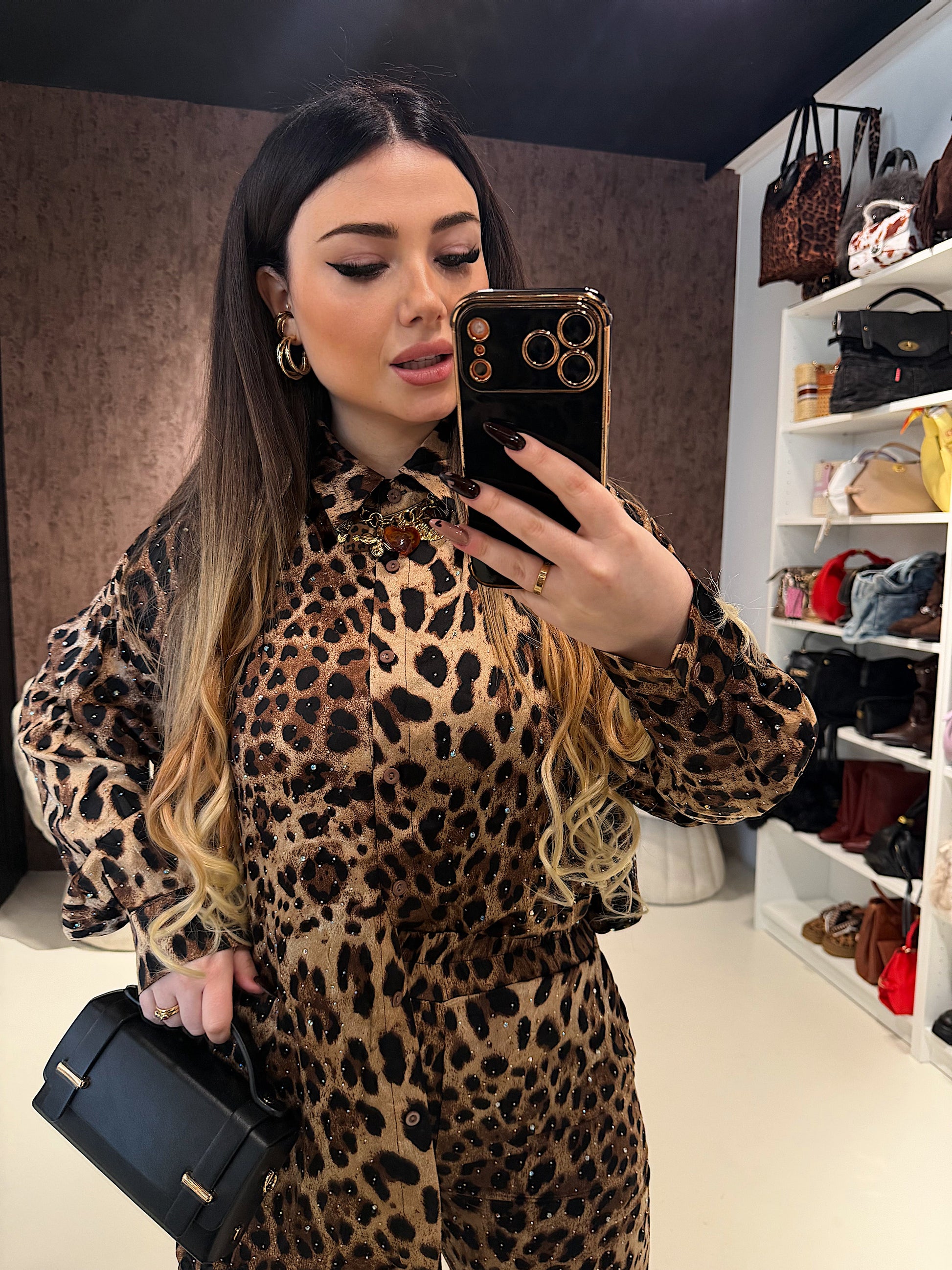 Completo Wild Glam Leopard