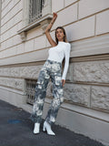 Top monospalla bianco