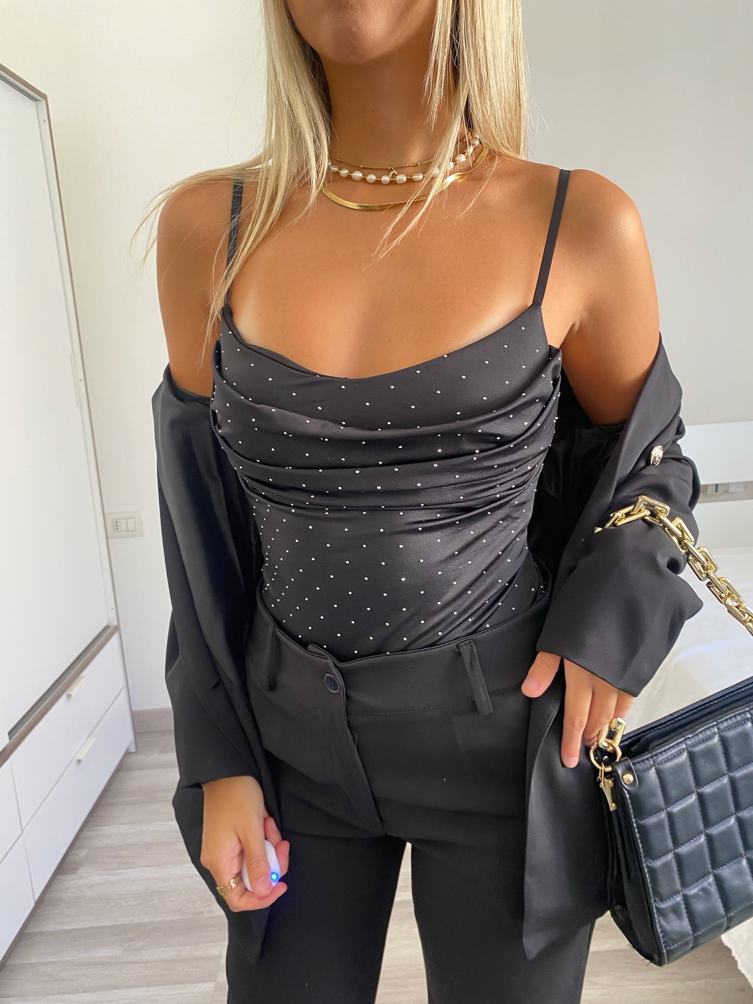 Body con strass
