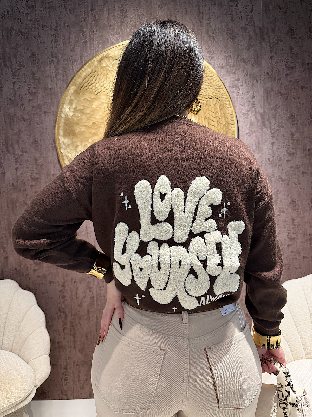 Maglioncino love yourself
