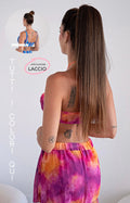 Coda extension con laccio liscia vari colori