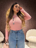 Maglia Essential a costine