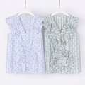 Blusa con Rouches pois