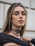 Collana con laccio e cuore