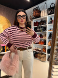 Maglione Candy Stripes