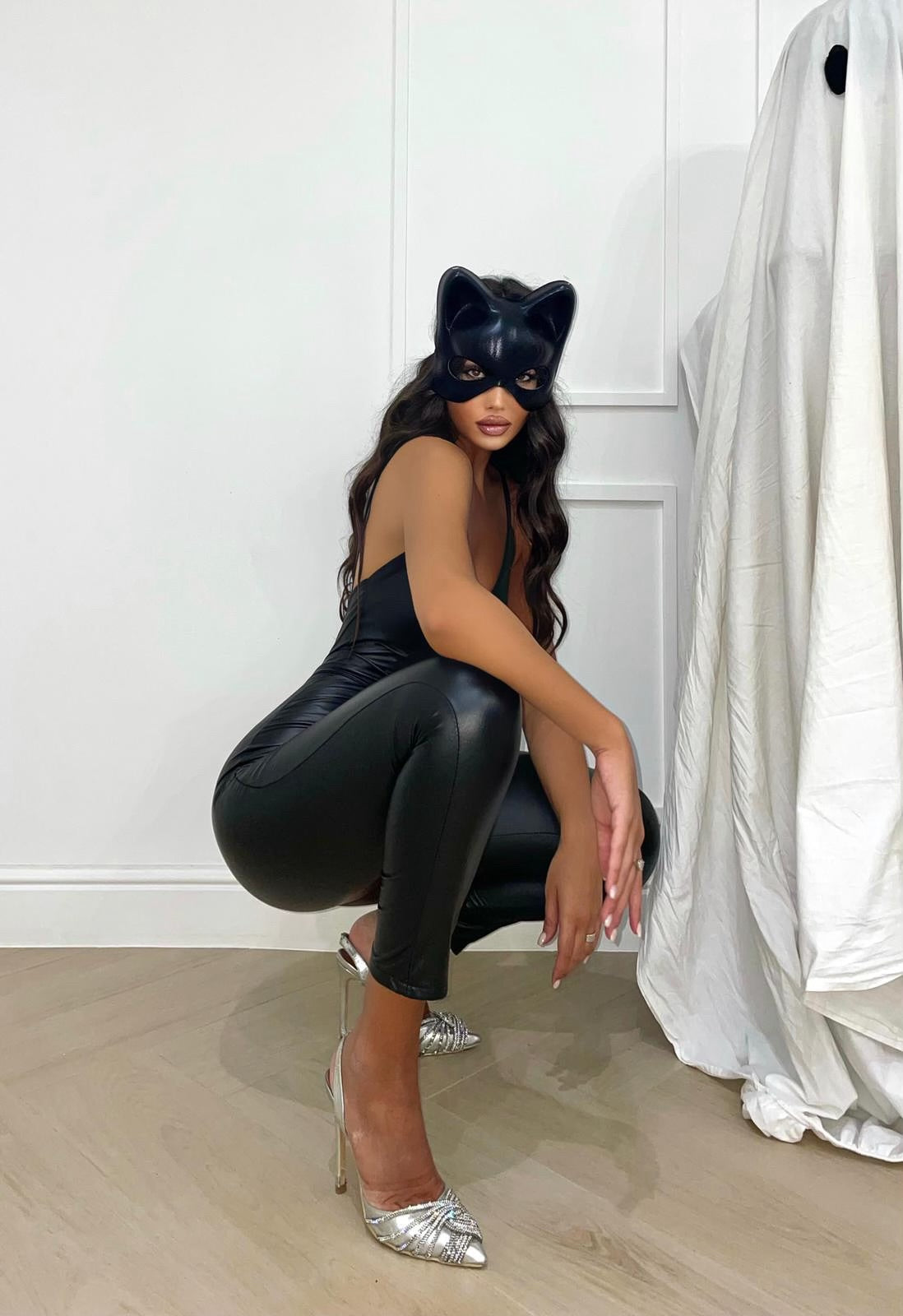 Tuta in ecopelle (Dark Cat)