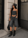 Denim Corset Urban Rebel