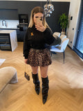 Felpa Teddy nero