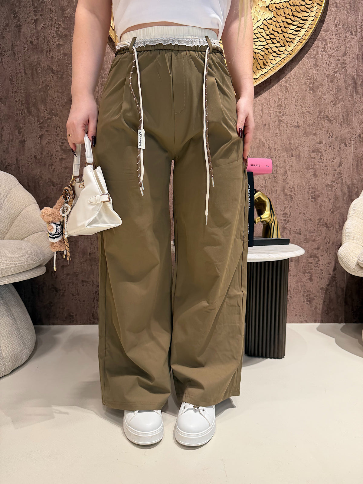 Pantalone Sporty Chic