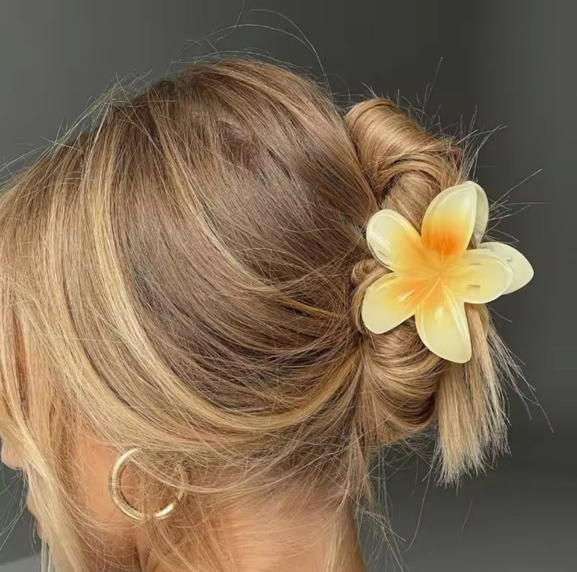 Mollettone per capelli a forma di fiore
