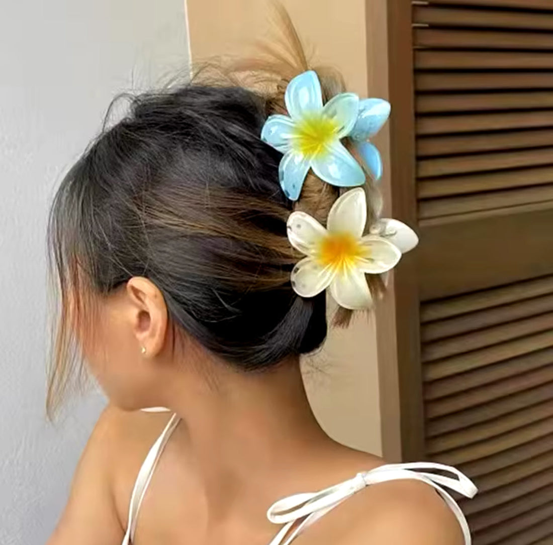 Mollettone per capelli a forma di fiore