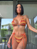 Bikini tre pezzi sunset